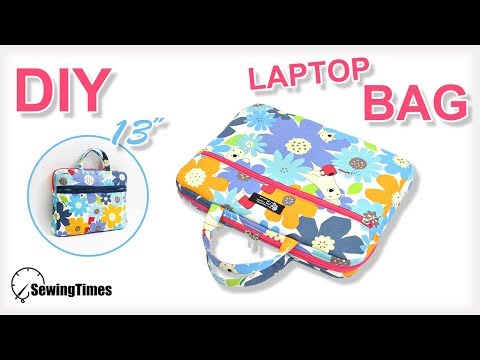 Видео: Как сшить Сумка для ноутбука | How to make laptop case with outside pocket#sewingtimes