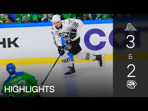 Видео: Обзор матча Салават Юлаев vs Трактор | Голы Светлакова и Джиошвили