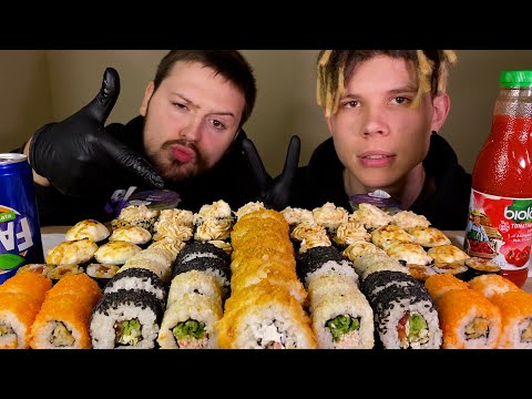 Видео: МУКБАНГ РОЛЛЫ 🍣 // Отношения...💔