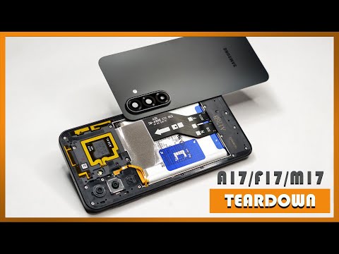 Видео: Видеообзор разборки и ремонта телефона Samsung Galaxy A17/F17/M17 5G