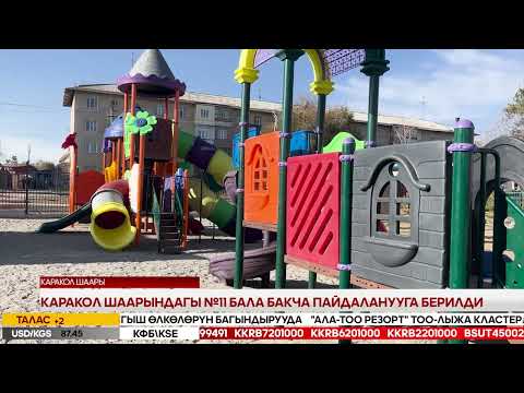 Видео: Ысык-Көл жаңылыктары 03.11.2025