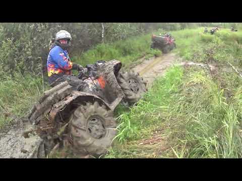 Видео: BRP Can-Am Outlander 6x6 1000 и CFMOTO ZFORCE 1000 первый выезд