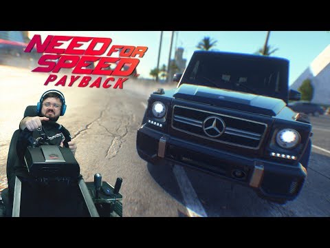 Видео: Need for Speed Payback - Погони на Гелике - Mercedes-Benz G 63 AMG и в поисках реликвии