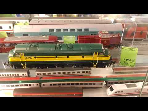 Видео: что нового в магазине Семафор? Я вернулся из отпуска! новое поступление моделей железных дорог