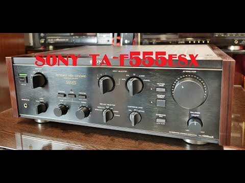 Видео: SONY TA-F555ESX II REVIEW ВИДЕООБЗОР С РАЗБОРОМ