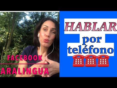 Видео: Урок 53: Разговор по Телефона | Испански език | Hablar por teléfono - vocabulario