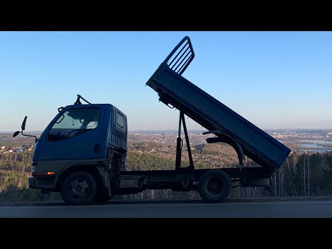 Видео: Переоборудовали бортовой грузовик в САМОСВАЛ! Изготовлено в деревне!