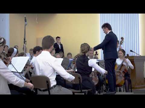 Видео: "Свершилась казнь" симфонический оркестр. соло Алексей Штефан