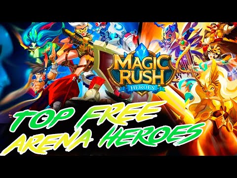 Видео: Magic Rush:Heroes | Топ Бесплатных героев для АРЕНЫ