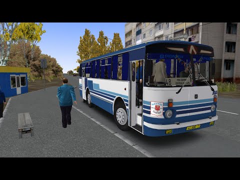 Видео: OMSI 2 BUS LAZ 695N MAP Чистогорск 0.9.3 Маршрут 48