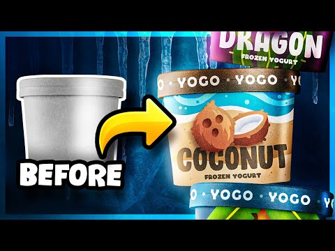 Видео: Брендинг и дизайн упаковки | Иллюстрация еды