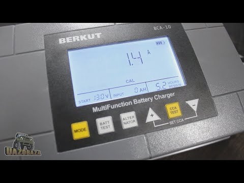 Видео: UAZOBAZA # 181 Новинки от Беркута: универсальные зарядные устройства для аккумуляторов