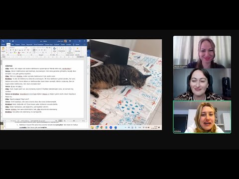 Видео: Учу турецкий с Женей и Кристиной, новая тема Mıştı