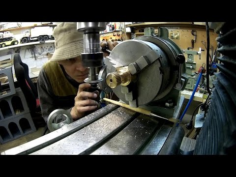 Видео: Изготовление цилиндрической прямозубой шестерни