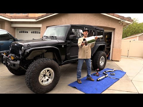 Видео: Как установить идеальную выхлопную систему Jeep — Magnaflow Overland System