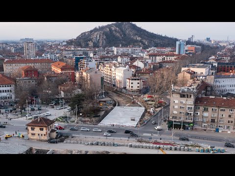 Видео: Пробив под централна гара Пловдив (06.03.2024)