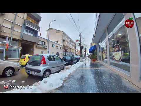 Видео: Прошетка низ Стара Чаршија, Ресен, Македонија (12.2021)【4K】Winter WALK TOUR | Resen, Macedonia [1]🇲🇰