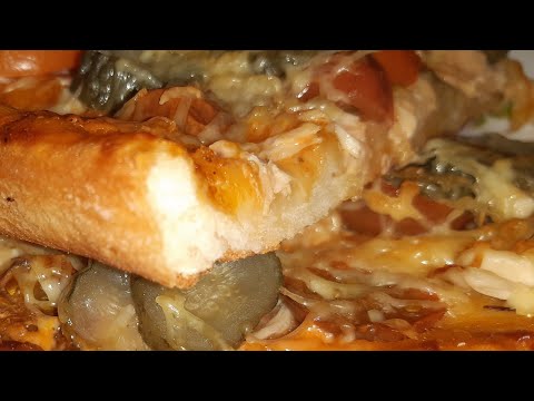 Видео: Деревенская ПИЦЦА 😊 Вкусное тесто для пиццы 👍👍👍мои ЕЁ очень обожают 🤗