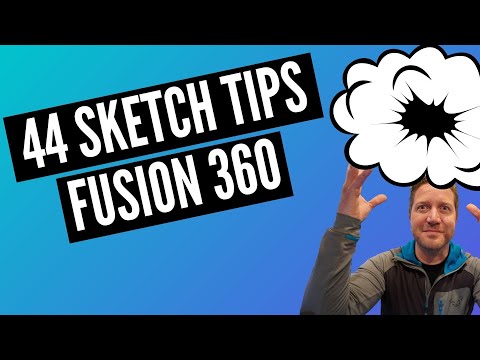 Видео: Видео-эскиз Ultimate Fusion 360 (44 стратегии и совета)
