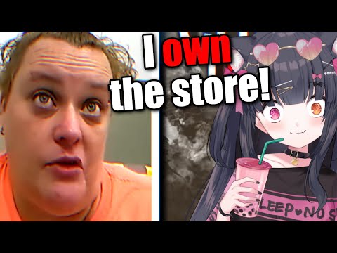 Видео: Глупую Карен поймали на краже в магазине! (реакция)