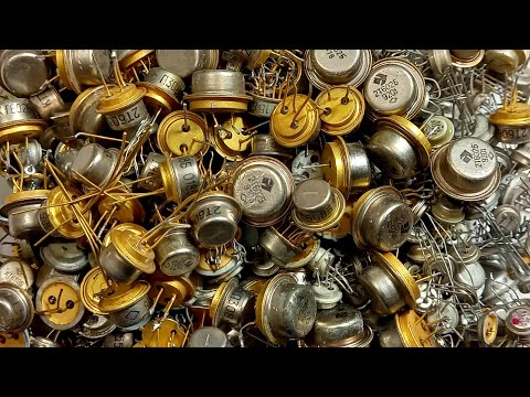 Видео: Золото из транзисторов и микросхем