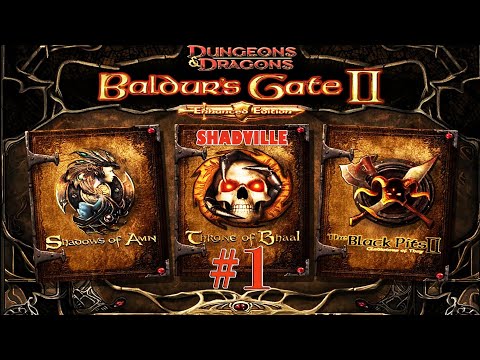 Видео: Врата Балдура 2. Начало — Baldur’s Gate 2: Enhanced Edition Прохождение игры #1