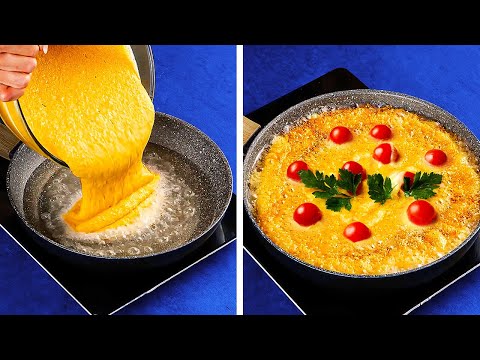 Видео: Быстрые и вкусные рецепты еды, которые сэкономят ваше время ⌚😍😋