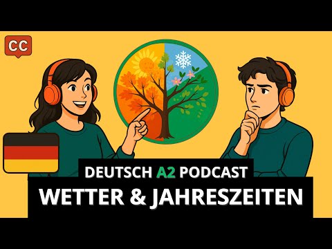Видео: Говорим о погоде | Просто и медленно объяснено A2-B1