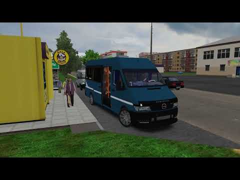 Видео: MB Sprinter 7 маршрут Новосибирск