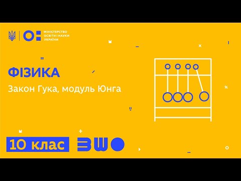 Видео: 10 клас. Фізика. Закон Гука, модуль Юнга