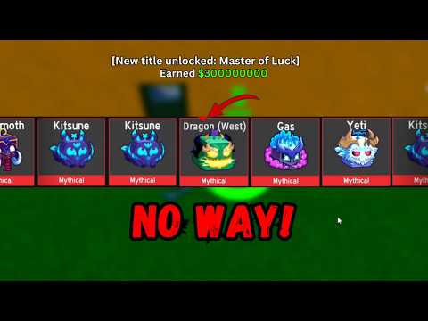 Видео: НУ ДА… Мой САМЫЙ УДАЧНЫЙ ДЕНЬ в Blox Fruits! 🤯