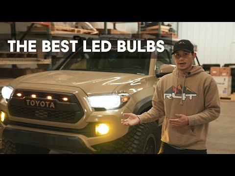 Видео: ЛУЧШИЕ светодиодные лампы на рынке для Toyota Tacoma, 4Runner и других автомобилей! Фары и против...