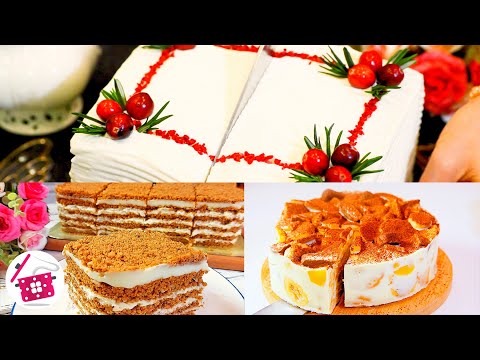 Видео: БЕЗ Духовки! 5 ПЯТНАДЦАТИМИНУТНЫХ Тортов на Новый Год 2024! Готовим дома