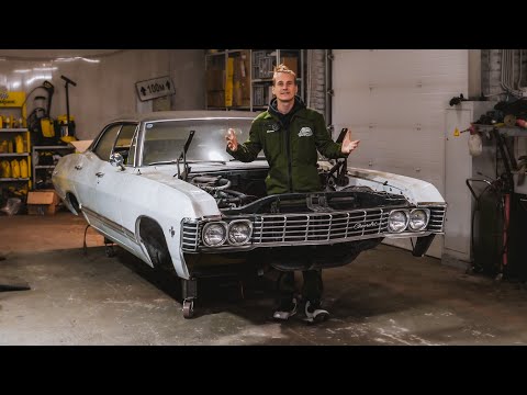 Видео: Реставрация Импалы 1967 года. Часть 2. Тачка из Сверхъестественного!