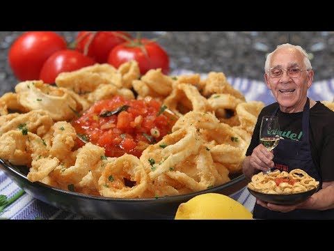 Видео: Рецепт жареных кальмаров