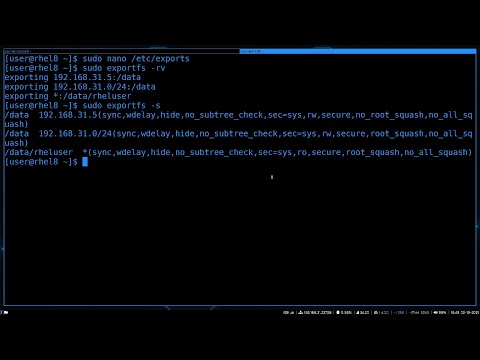 Видео: 57. Сетевые файловые системы - NFS (RHCSA)