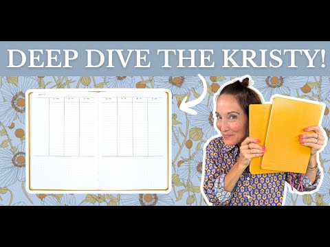 Видео: Подробный обзор планировщика Kristy 2026: обложки, макеты и многое другое!