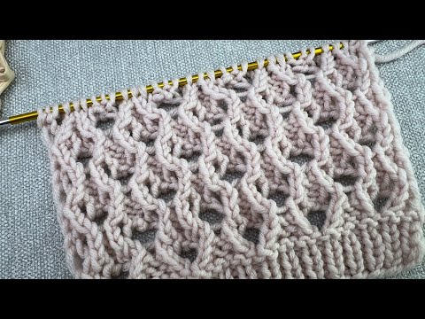 Видео: Смотрите Как Необычно смотрится этот узор