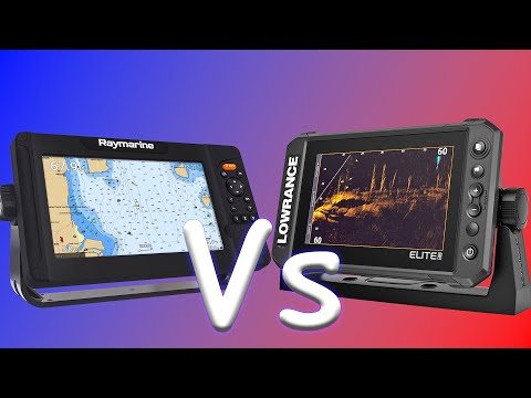 Видео: Обзор и сравнение Raymarine Element 9 HV 100 vs Lowrance Elite FS 9 Почему я ушел на Lowrance.