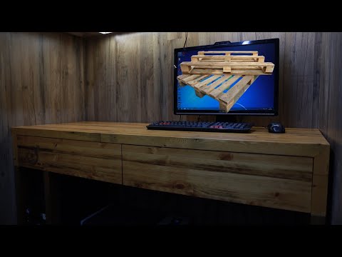 Видео: Стол из поддонов или изделие из мусора