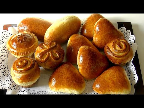 Видео: Паски, булочки и пирожки на сдобном тесте / Easter baked goods, buns, pies