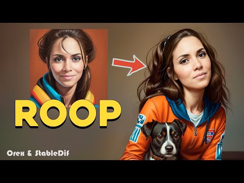 Видео: Замена лица по одному изображению с ROOP