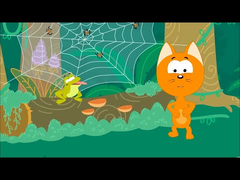 Видео: Голодная Лягушка -  песенка от Котэ и Синего трактора - песенки для детей