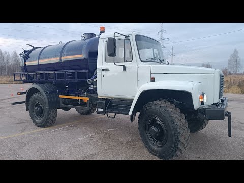 Видео: Газ 3308 Садко Ассенизатор