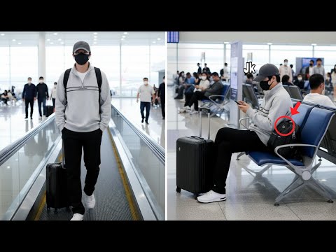 Видео: Секрет раскрыт! Чонгук из BTS замечен в аэропорту — его пункт назначения — Канада?!