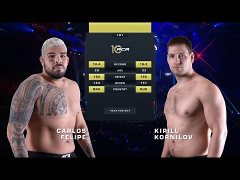 Видео: Карлос Фелипе vs. Кирилл Корнилов | Carlos Felipe vs. Kirill Kornilov | ACA 181