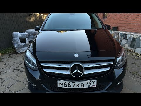 Видео: Mercedes B-class 2014 рестайлинг