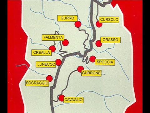 Видео: Италия, озёра, фильм 13: в горах над озером Маджоре / Italy, Lakes, film 13: Maggiore, Cannobinatal