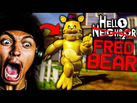 Видео: они поместили БЫСТРОГО ФРЕДБЕРА в ПРИВЕТ СОСЕД!?!?