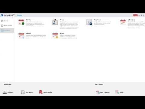 Видео: Контроль доступа и учет рабочего времени в SmartPSS Lite